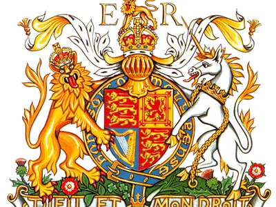 Image shown of a coat of arms