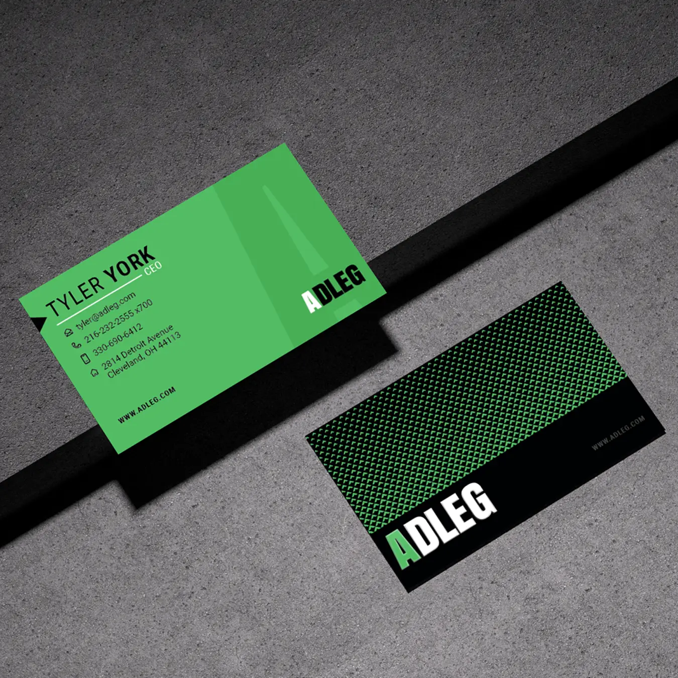 Business card design