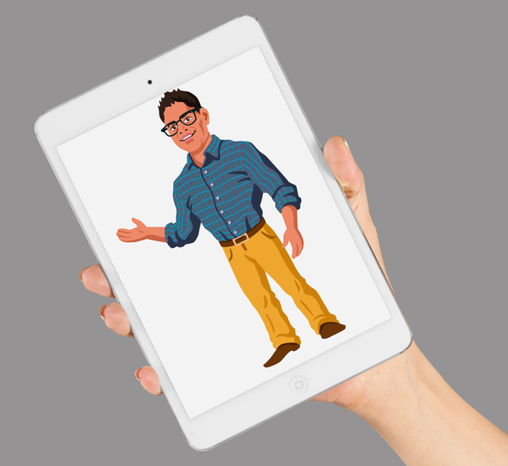 Chatterkick illustration for client campaign - Flocksy