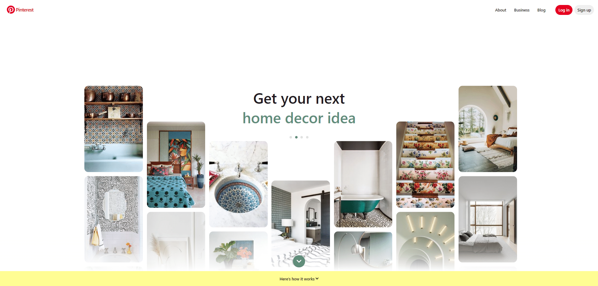 screenshot-of-Pinterest-landing-page