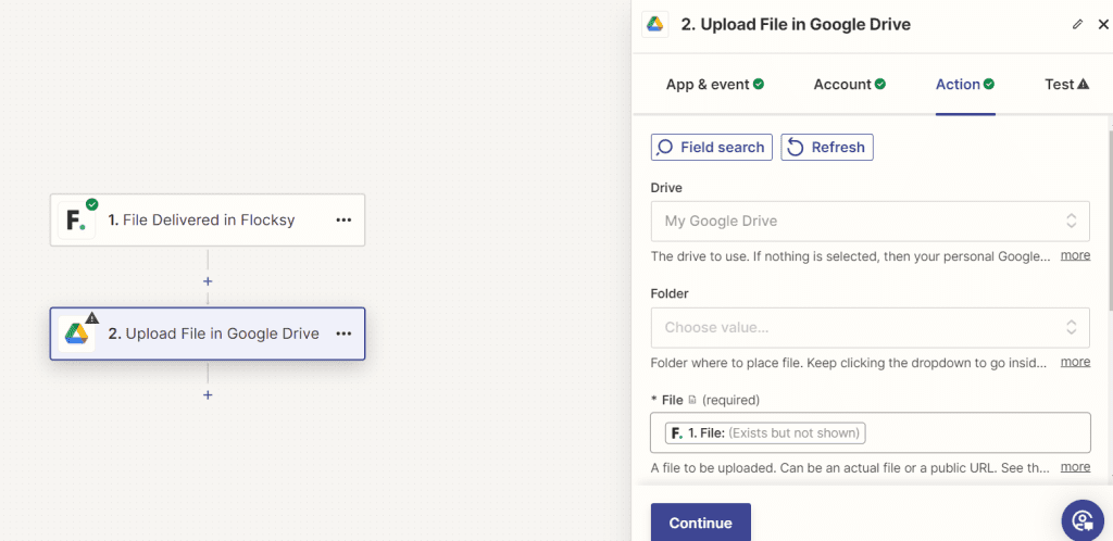 Flocksy + Zapier –  how to use