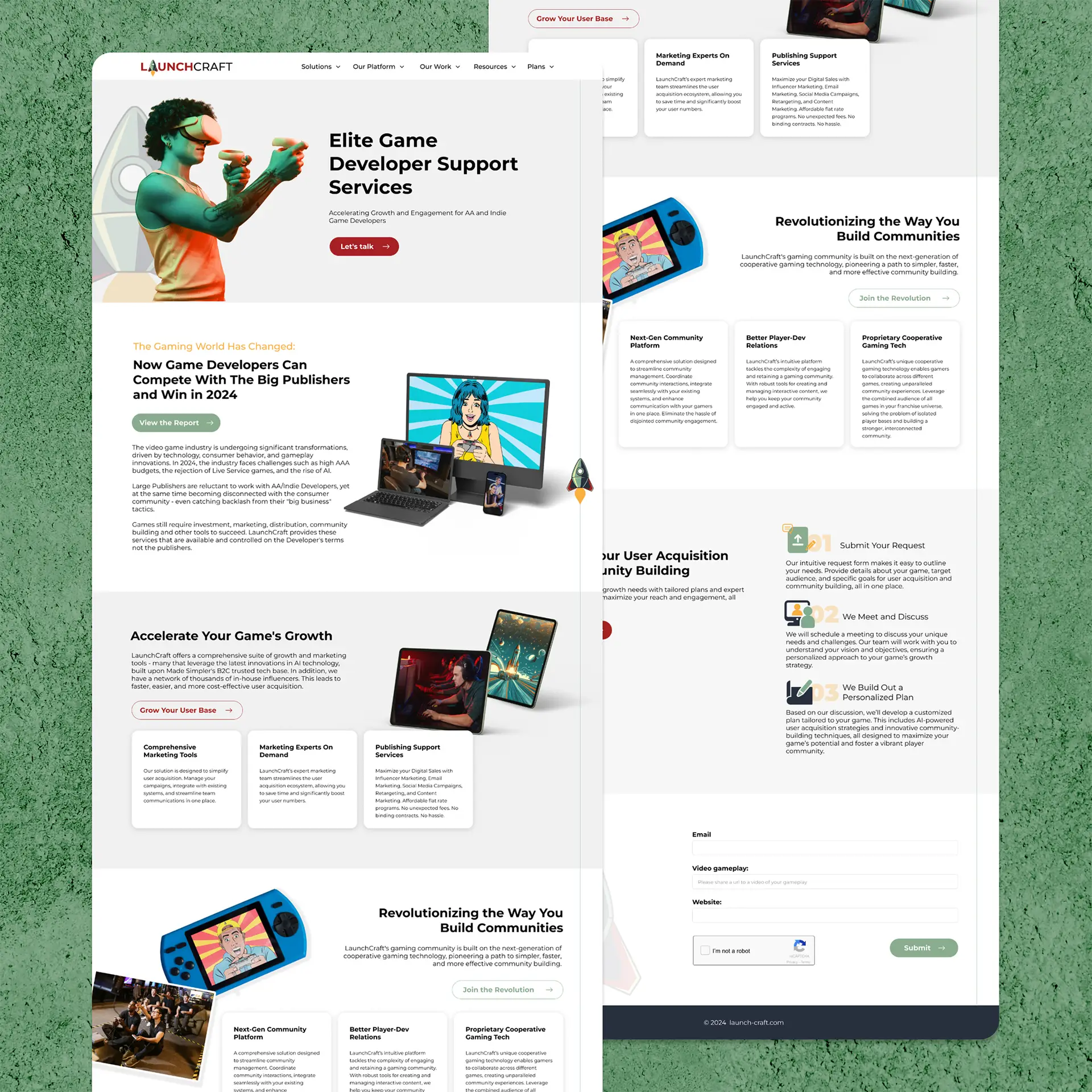 Real client landing pages 6