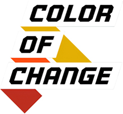 Color Of Change brand application - Flocksy