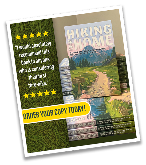 Hiking From Home promo flyer mockup - Flocksy