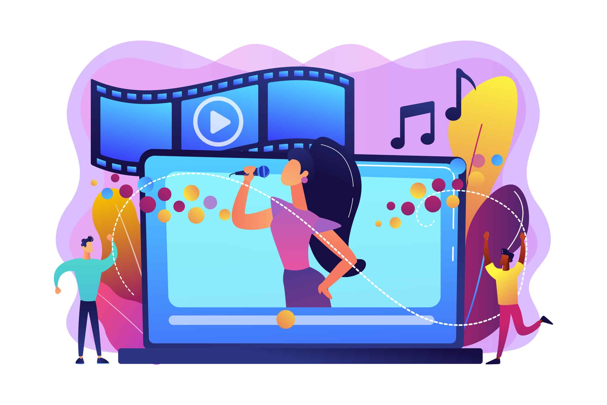illustration-of-music-video-clip