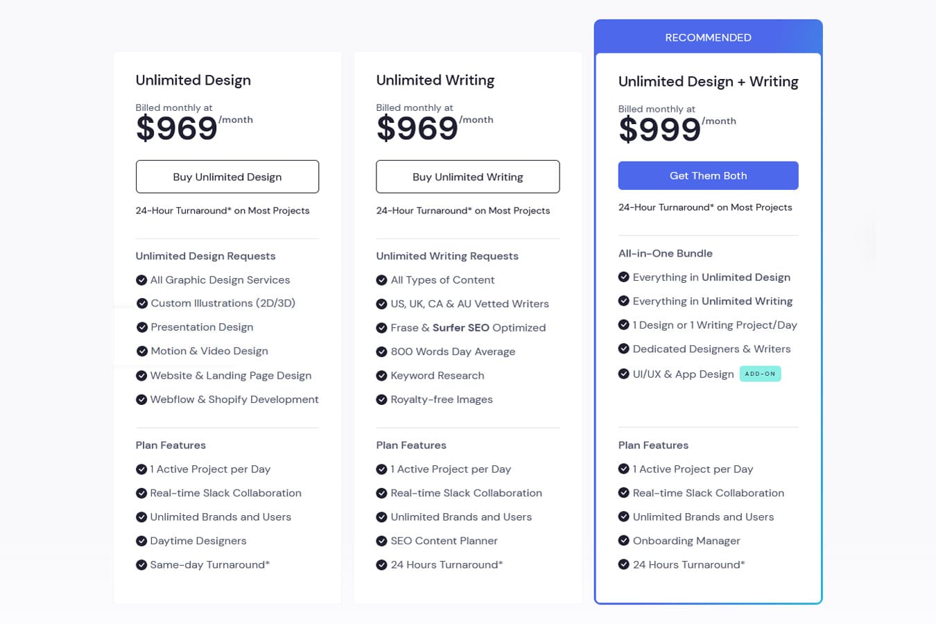 The Top Unlimited Copywriting Companies (updated 2026)