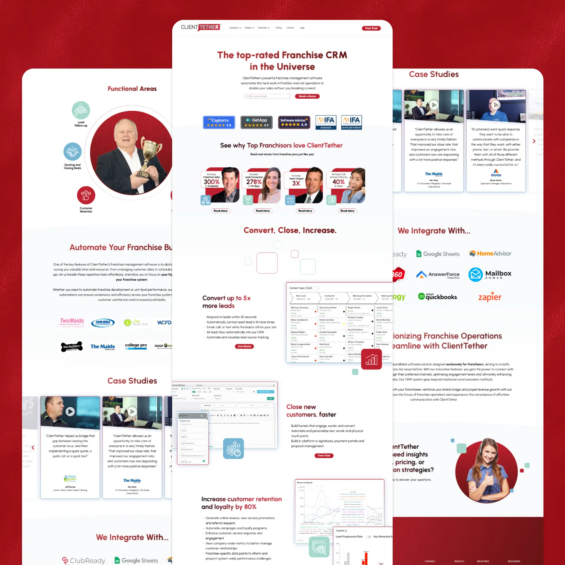 Real client landing pages 1
