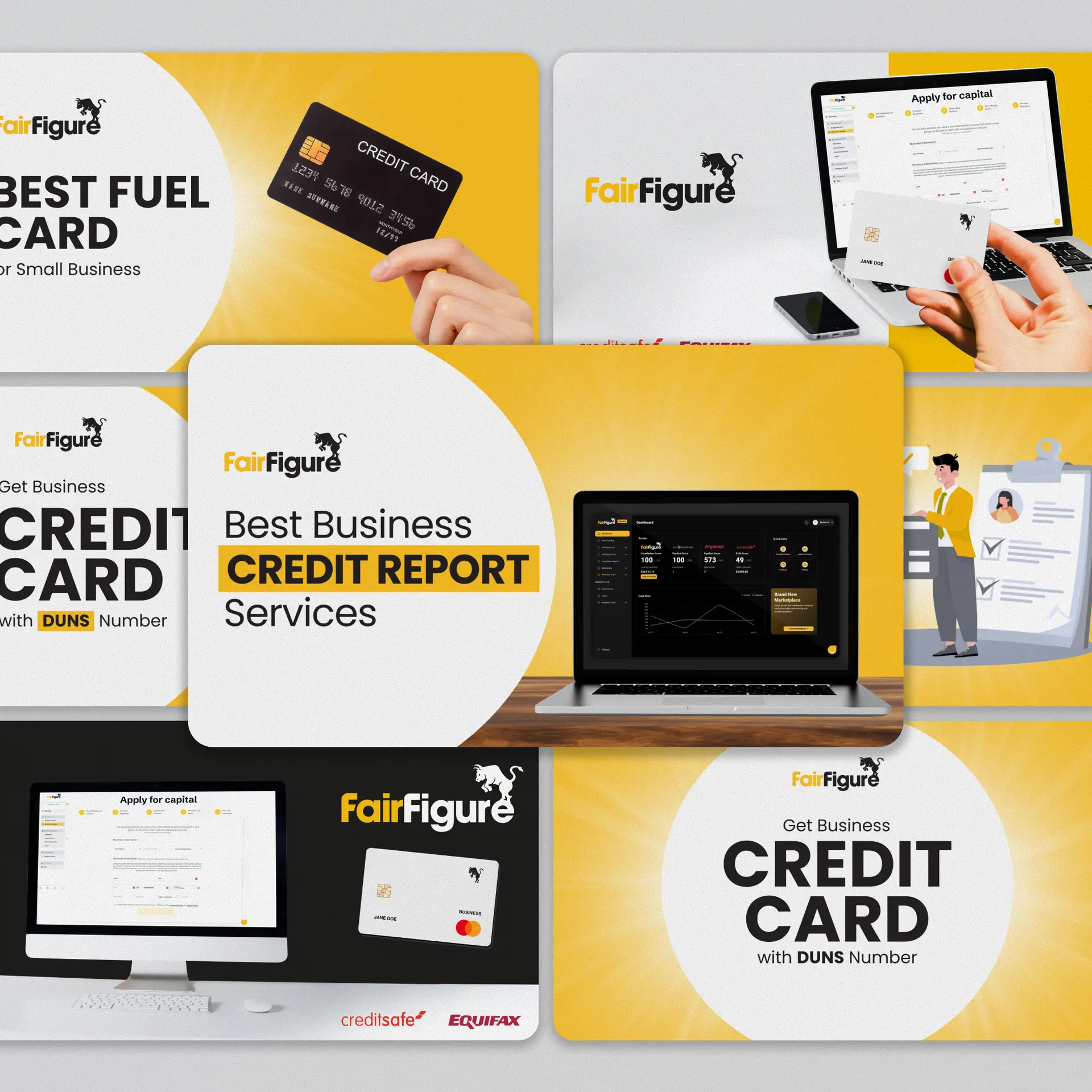 Business credit guide layout