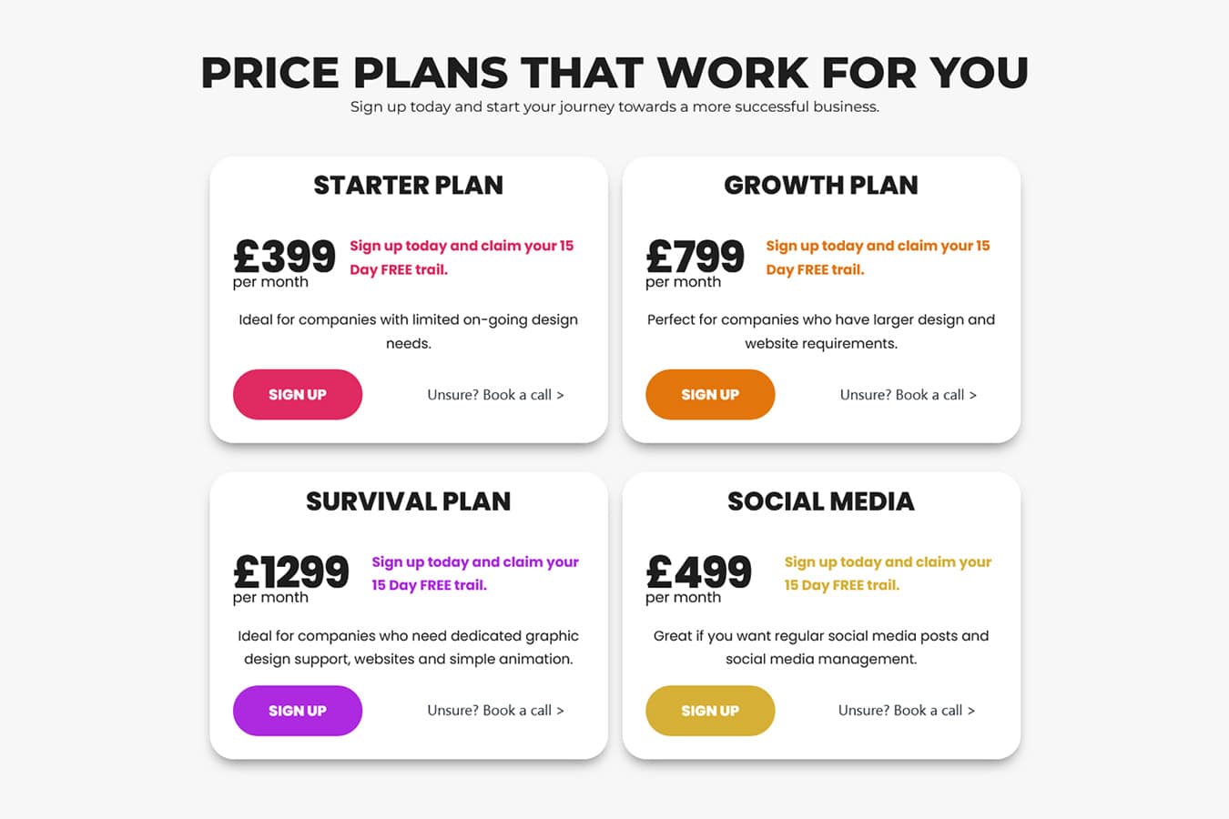 Unlimited Graphic Design UK-Based Services