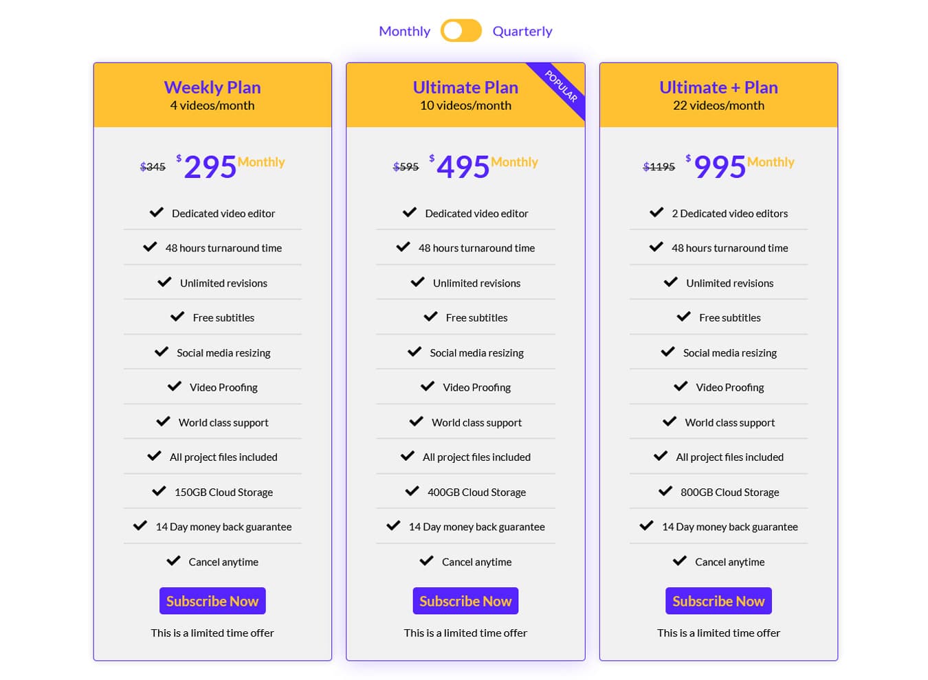 The Top Unlimited Video Editing Companies for 2026