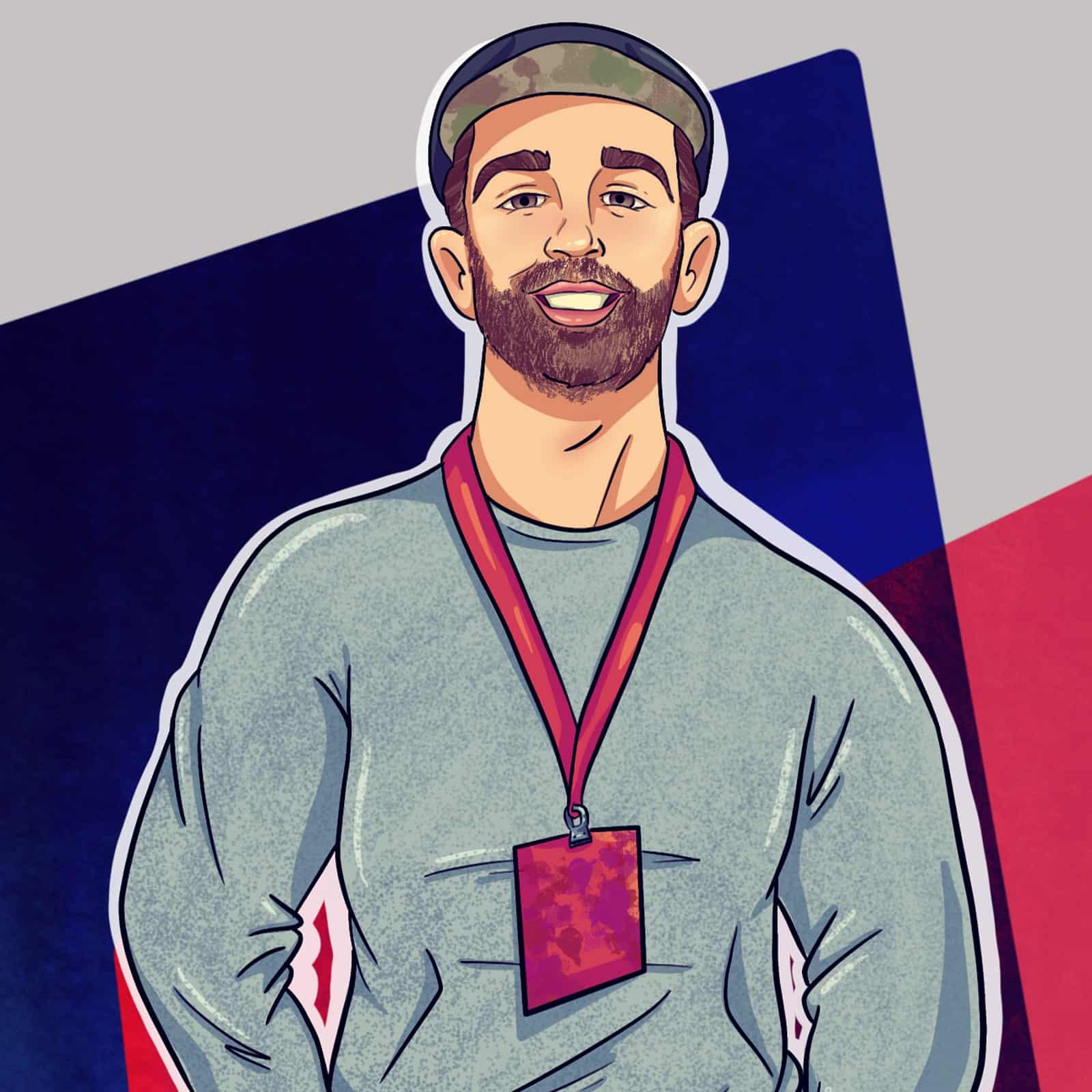 custom brand illustrations flocksy creative services portrait illustration