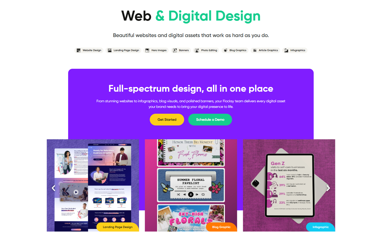 Does Flocksy Offer Web Development?