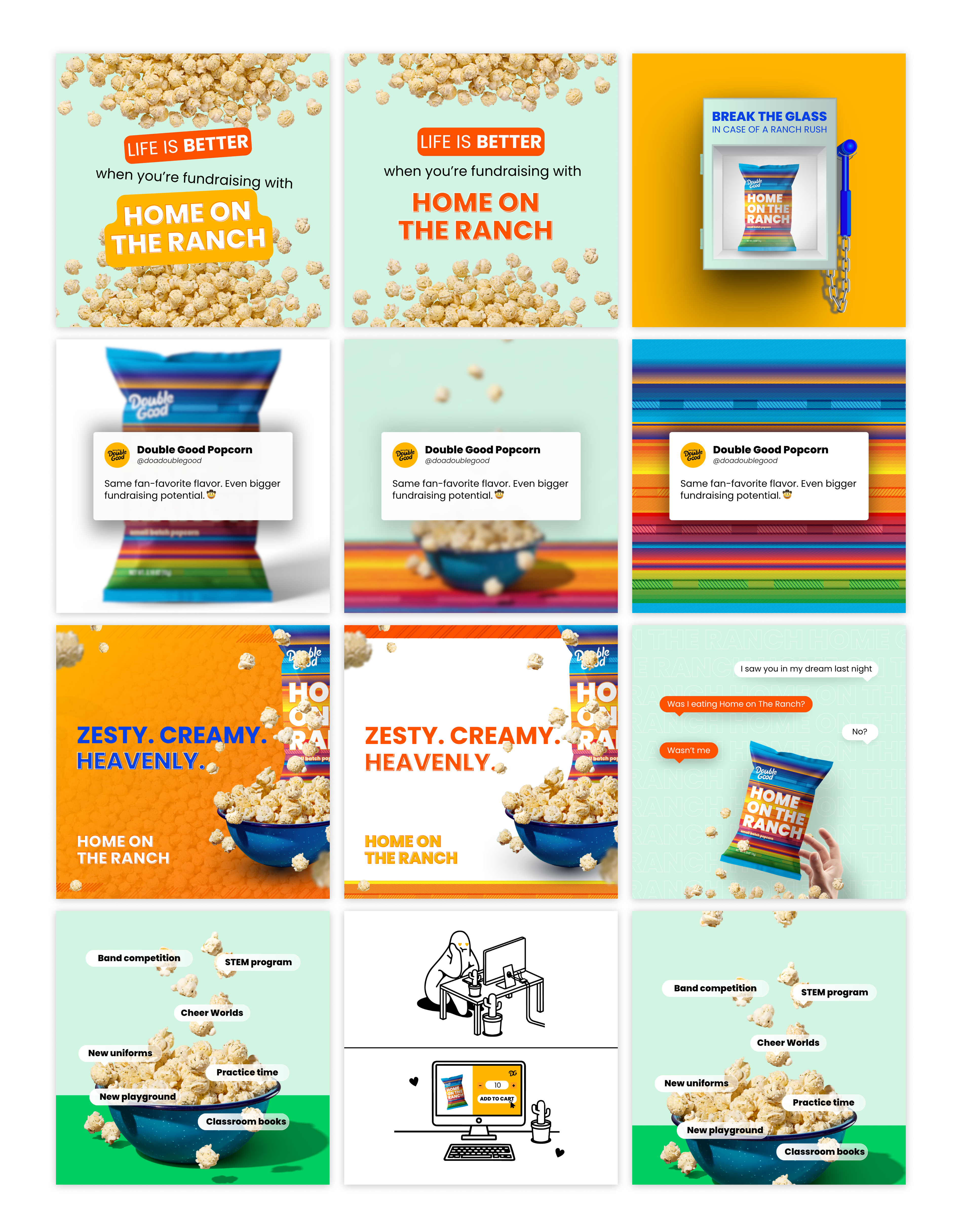 Food brand social campaign