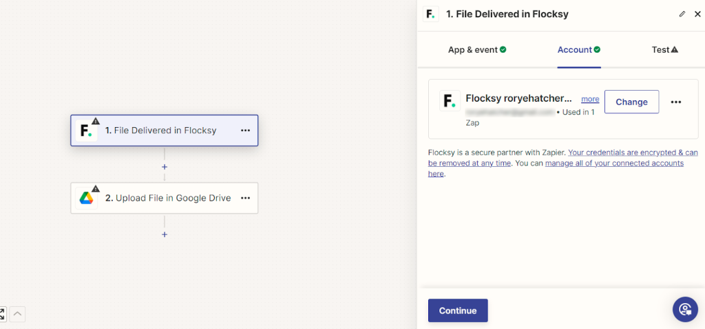 Flocksy + Zapier