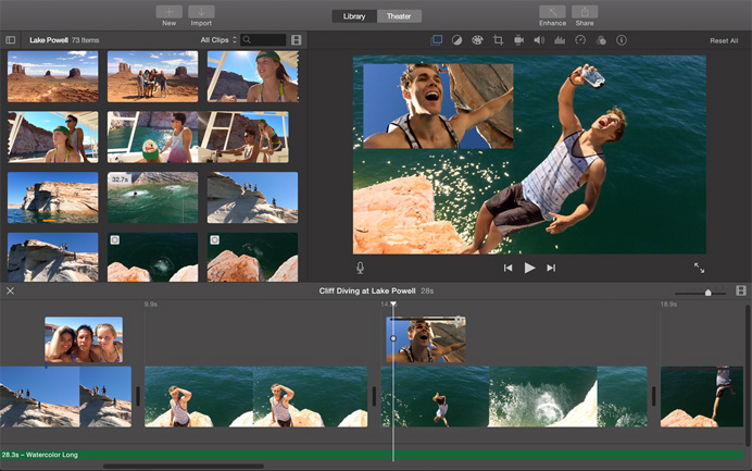 Image of a video being edited