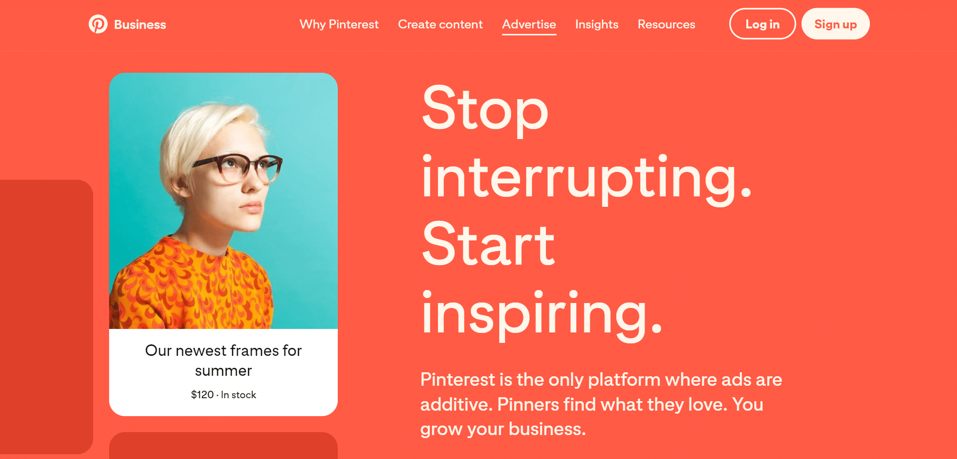 screenshot-of-Pinterest-ads-landing-page