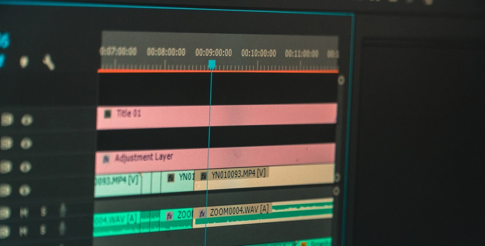 running a successful video editing project computer screen editing software