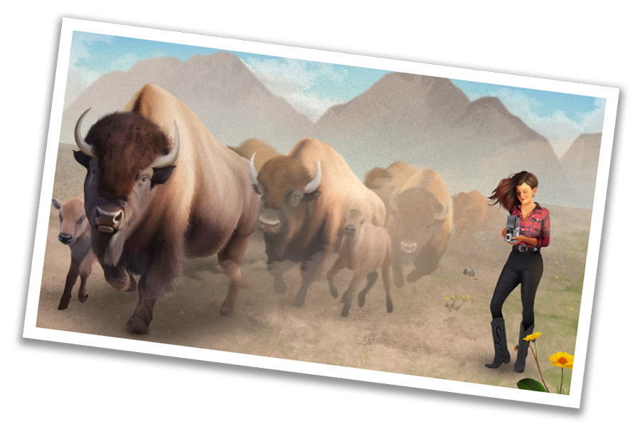 Cool Brand Media custom illustration for client - Flocksy