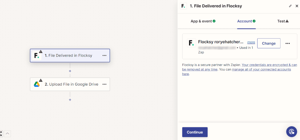 Flocksy + Zapier –  how to use
