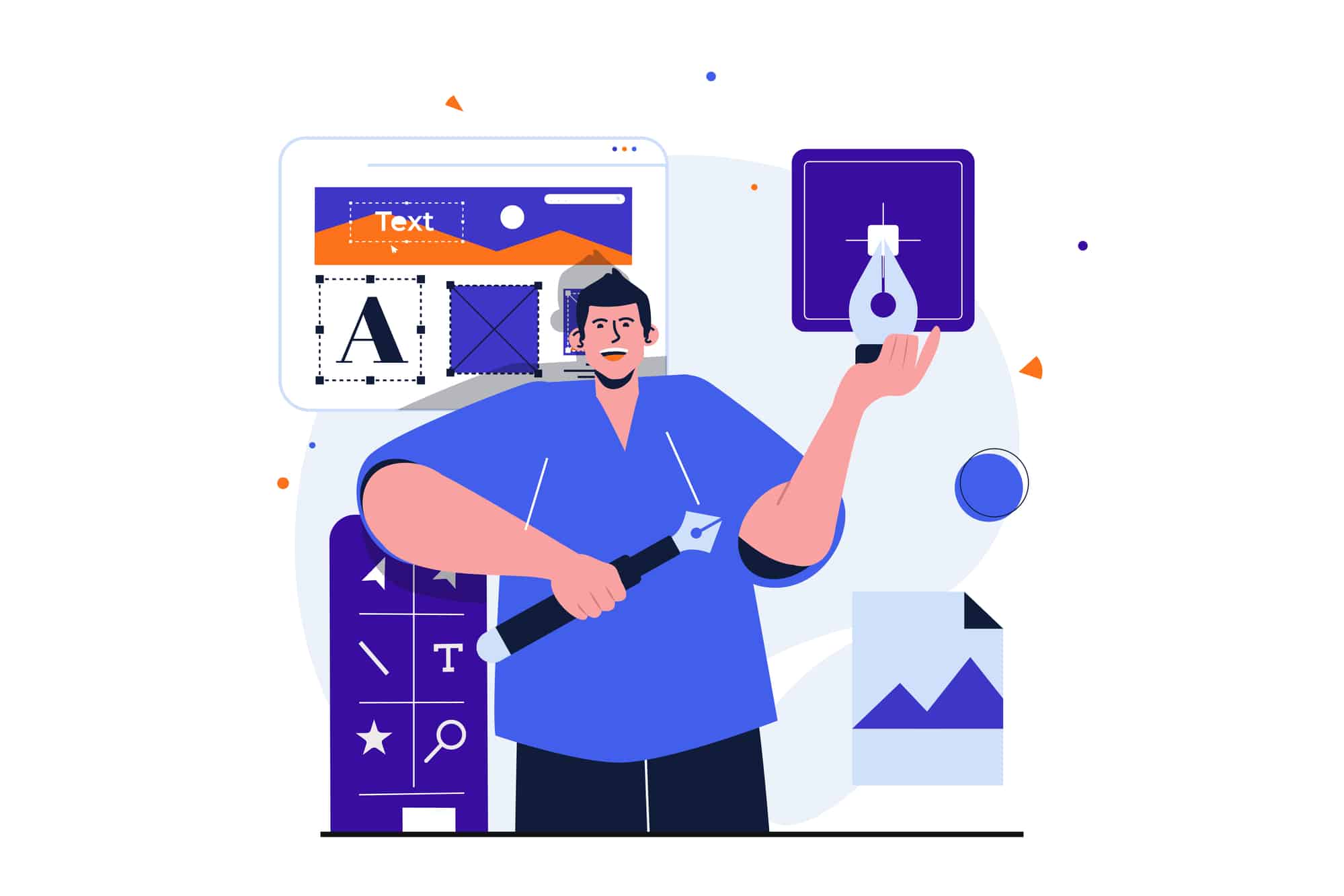 illustration-of-professional-website-designer-with-design-elements