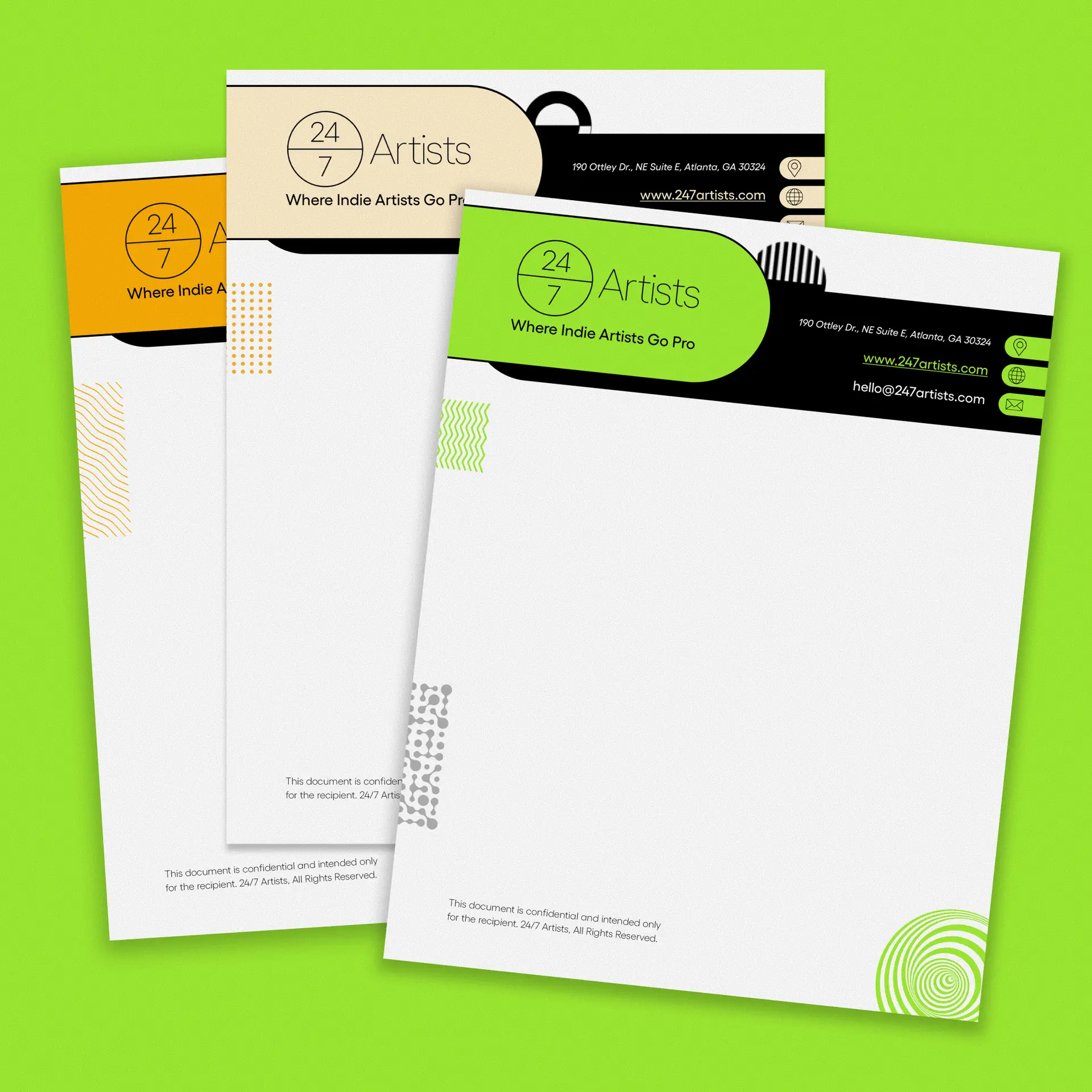 Stationery & templates 4