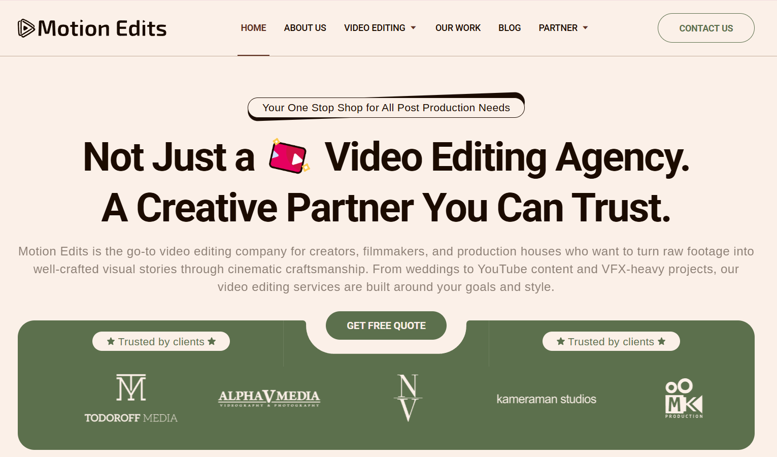 The Top Video Editing Companies for 2026