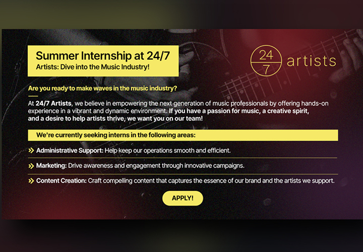 24/7 Artists pitch deck visual - Flocksy