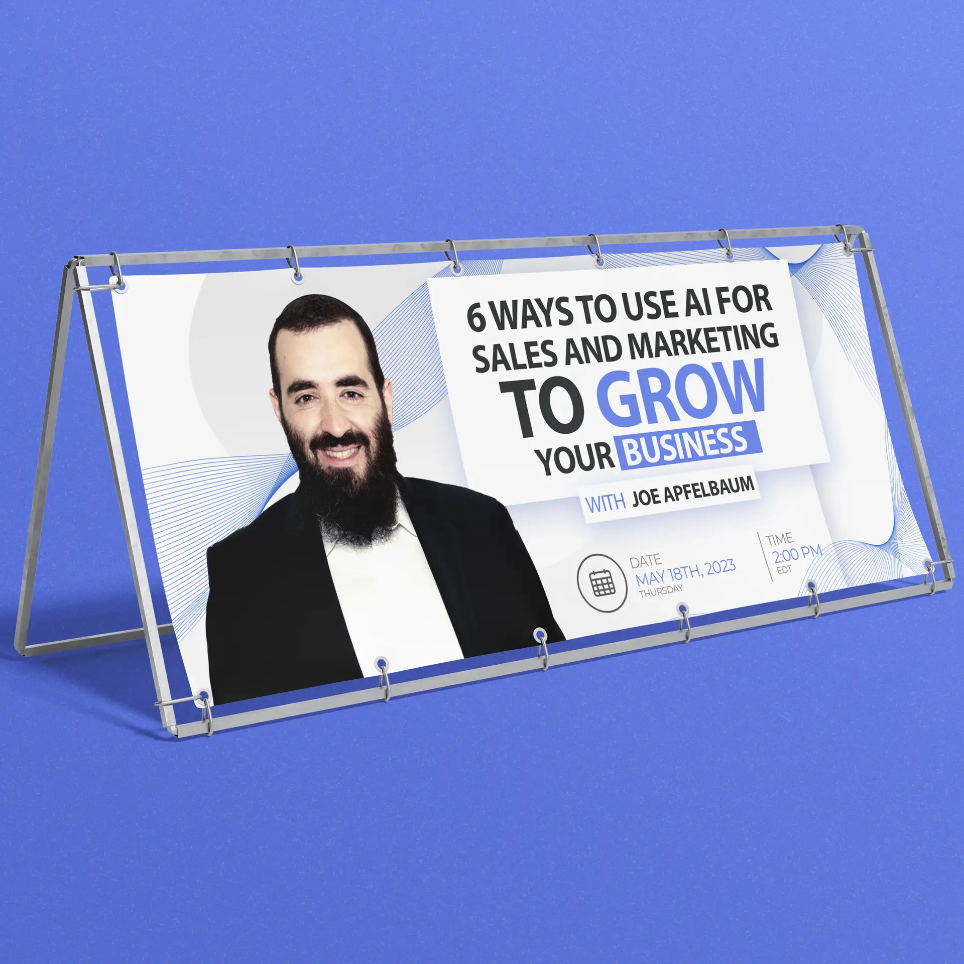 Event signage & invites 1