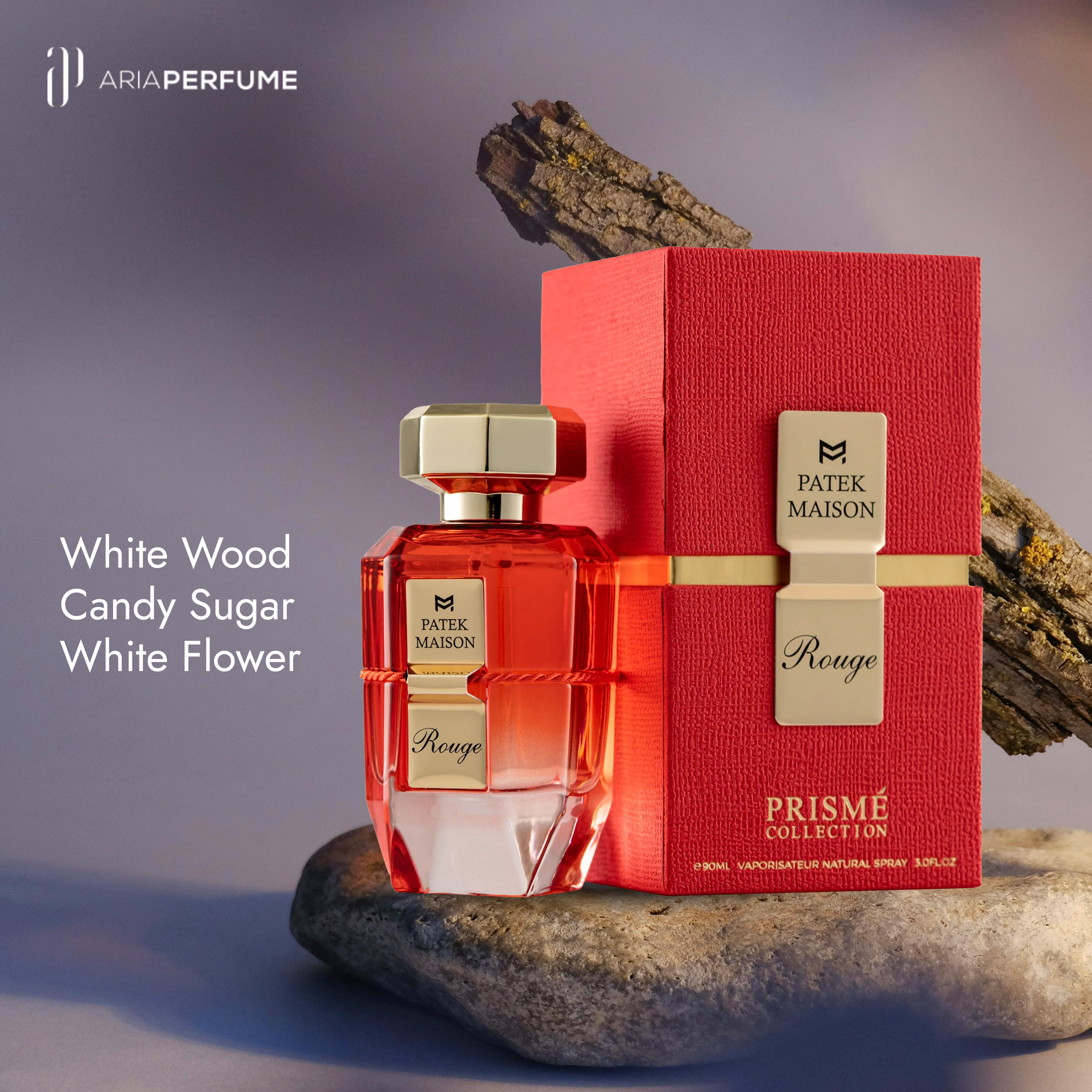 Fragrance packaging photography produced for AlphaGraphics