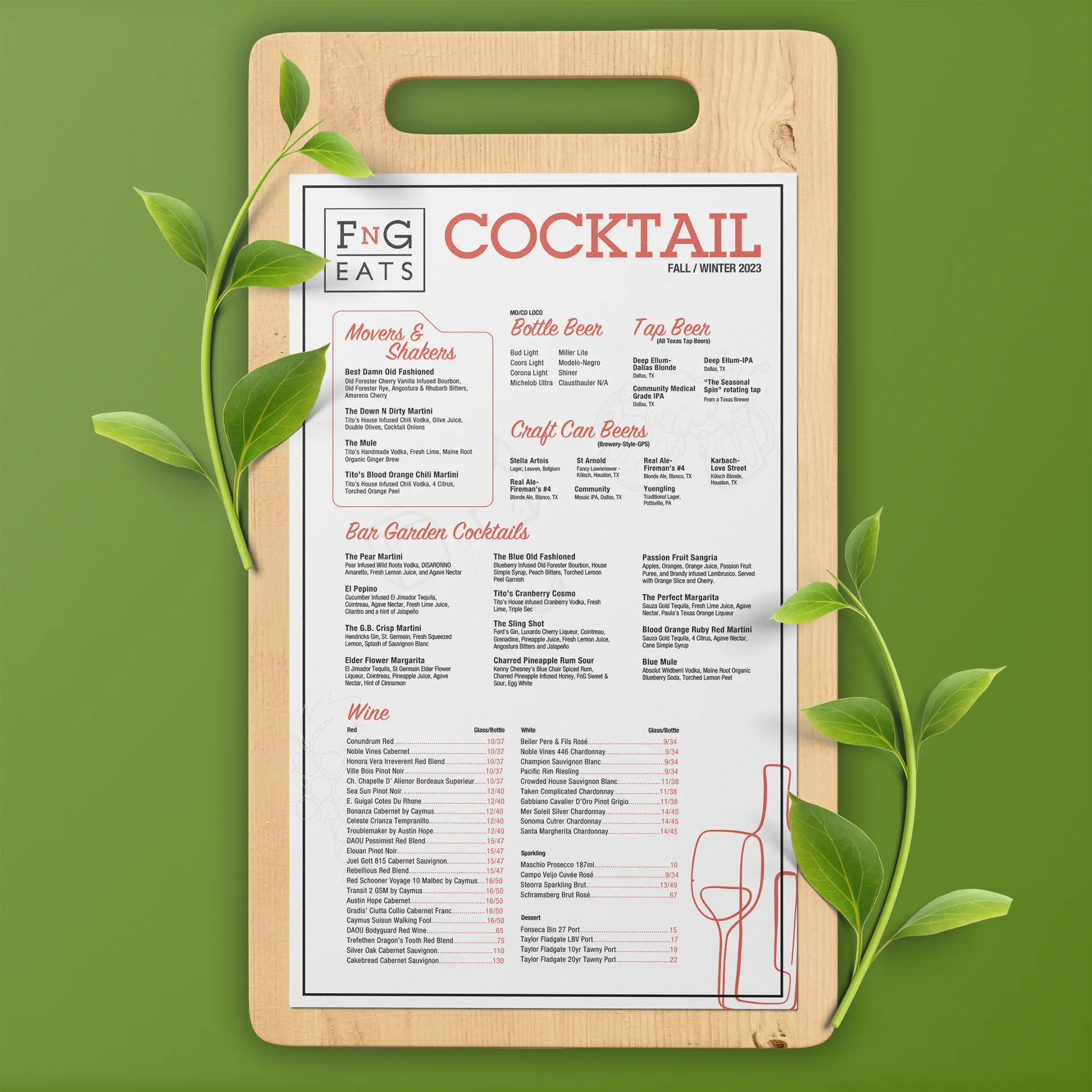 Menus 5