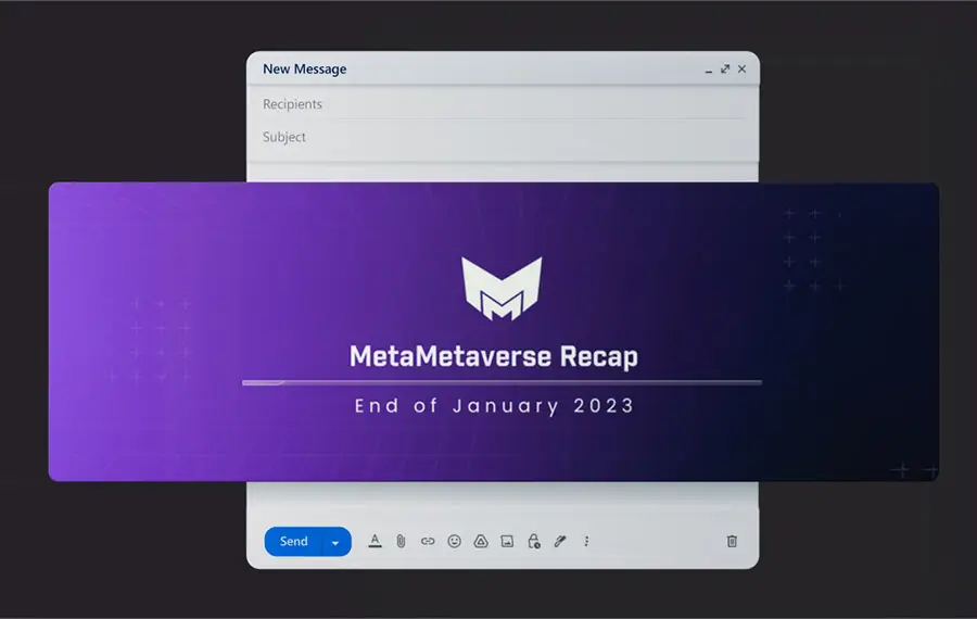 MetaMetaverse tablet campaign creative - Flocksy