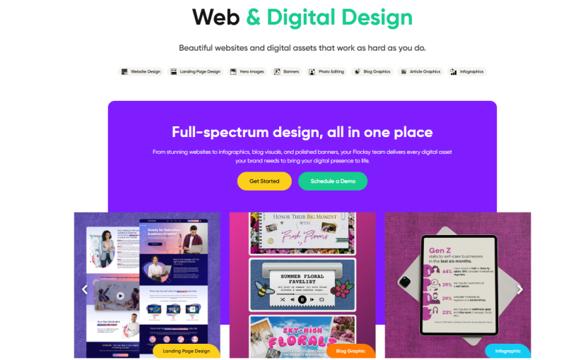 Does Flocksy Offer Web Development?