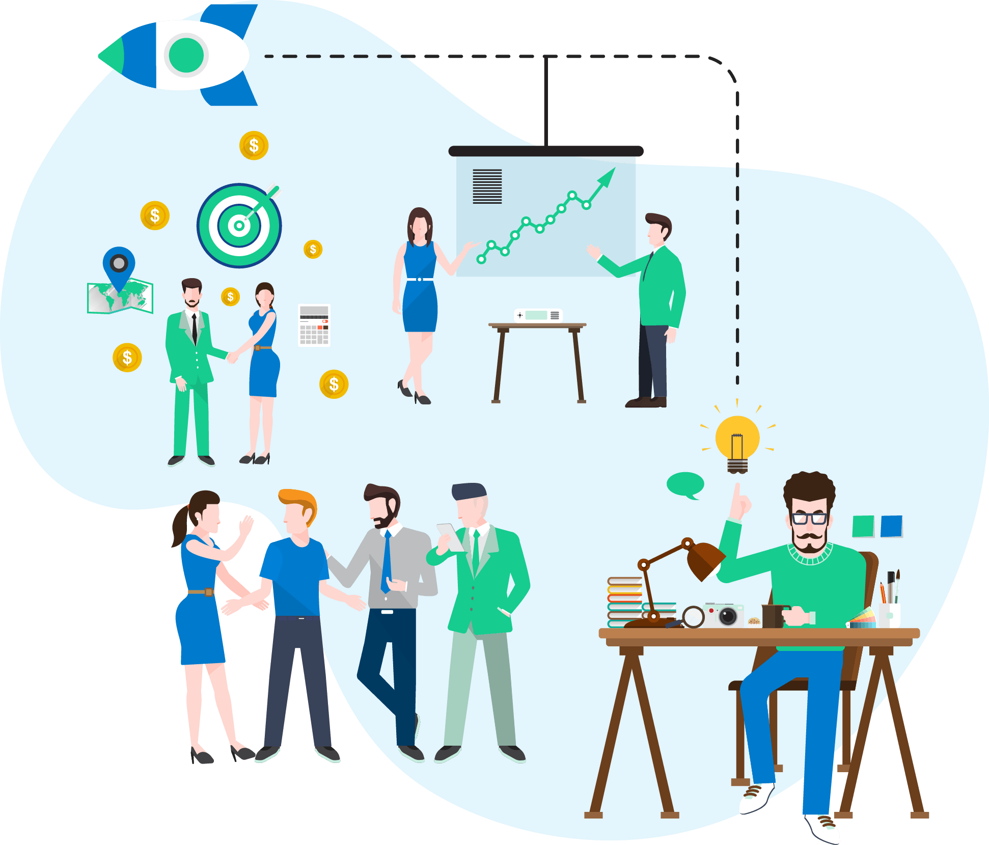 Startups working with Flocksy