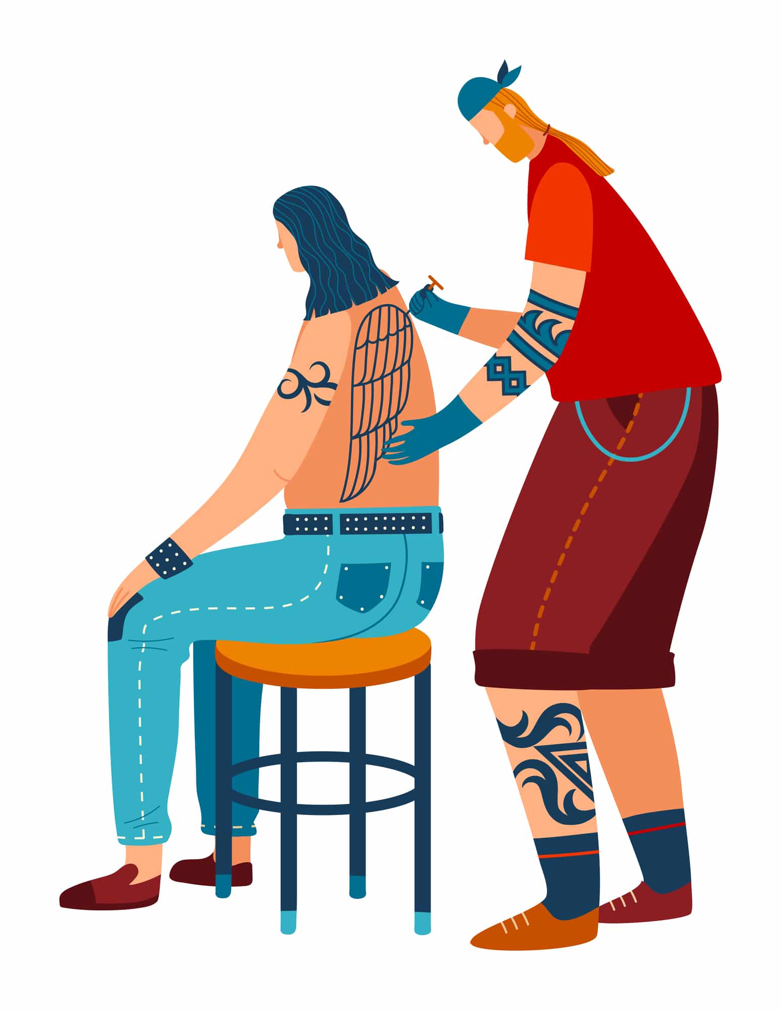 illustration-of-tattoo-artist-tattooing-client