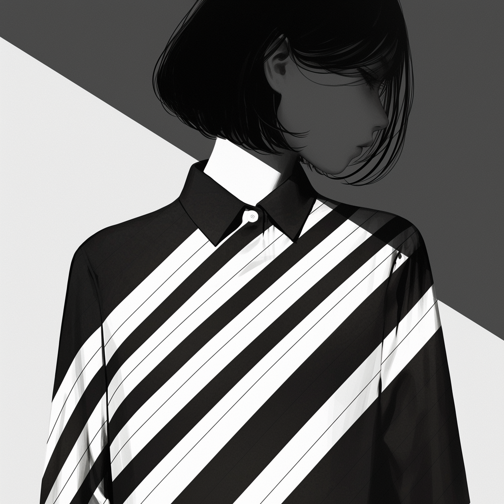 black and white image of a girl leaning against a wall