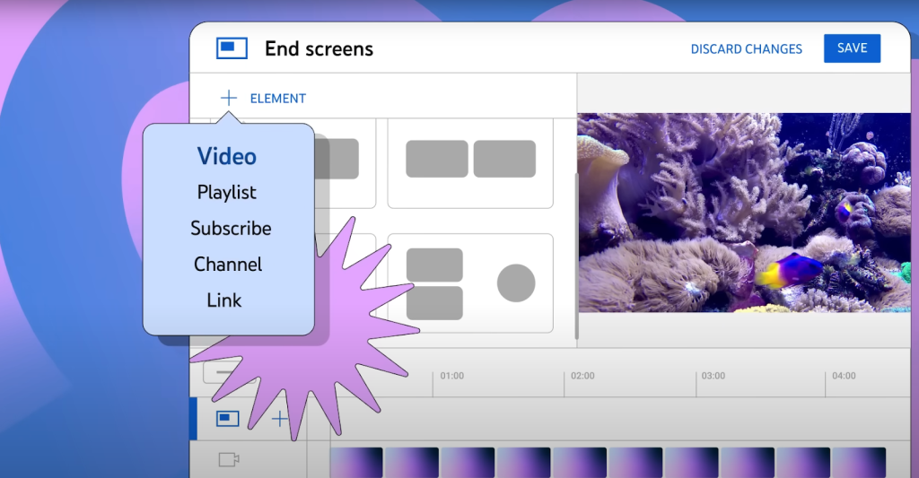 Screenshot of a tutorial on how to edit YouTube videos