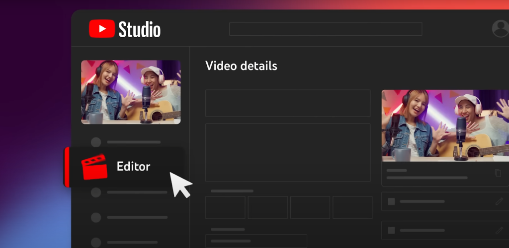 Screenshot of a tutorial on how to edit YouTube videos