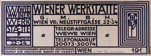 The Wiener Werkstätte logo