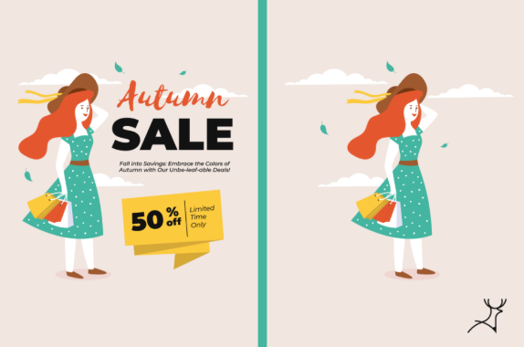 graphic of a girl with red hair