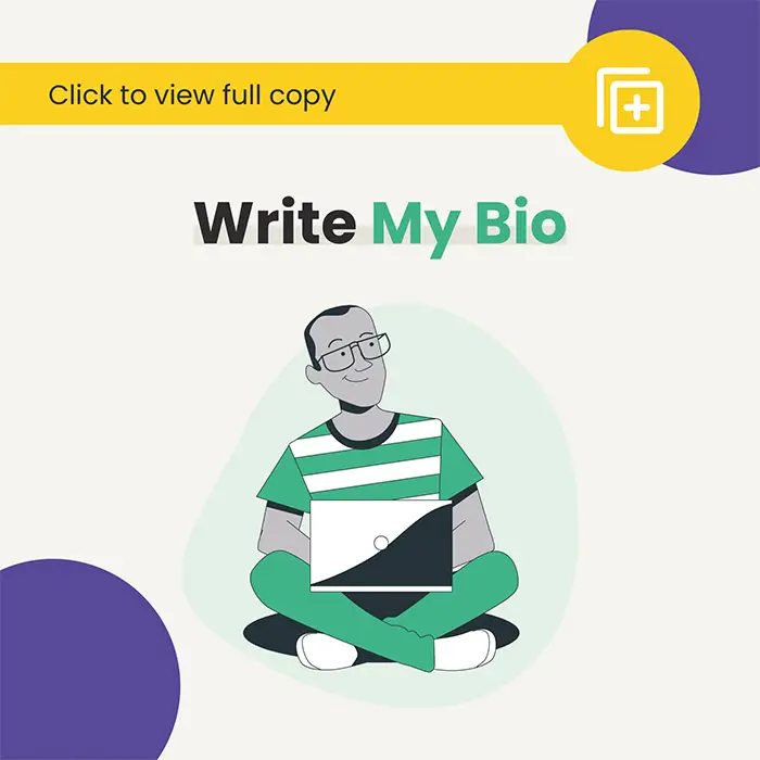 Custom Biography Copy