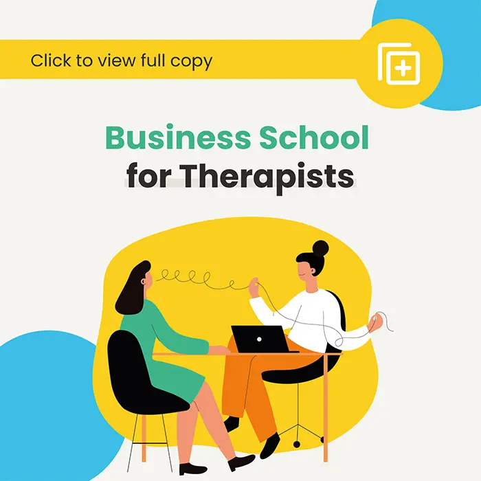 Business School For Therapists Copy