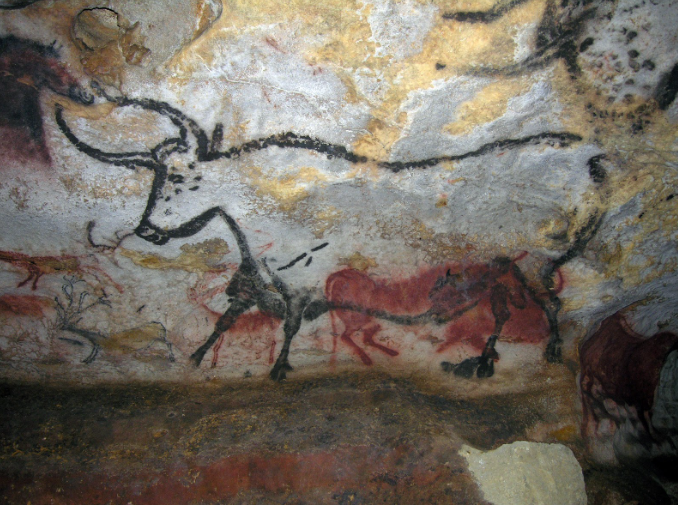 Cave drawing