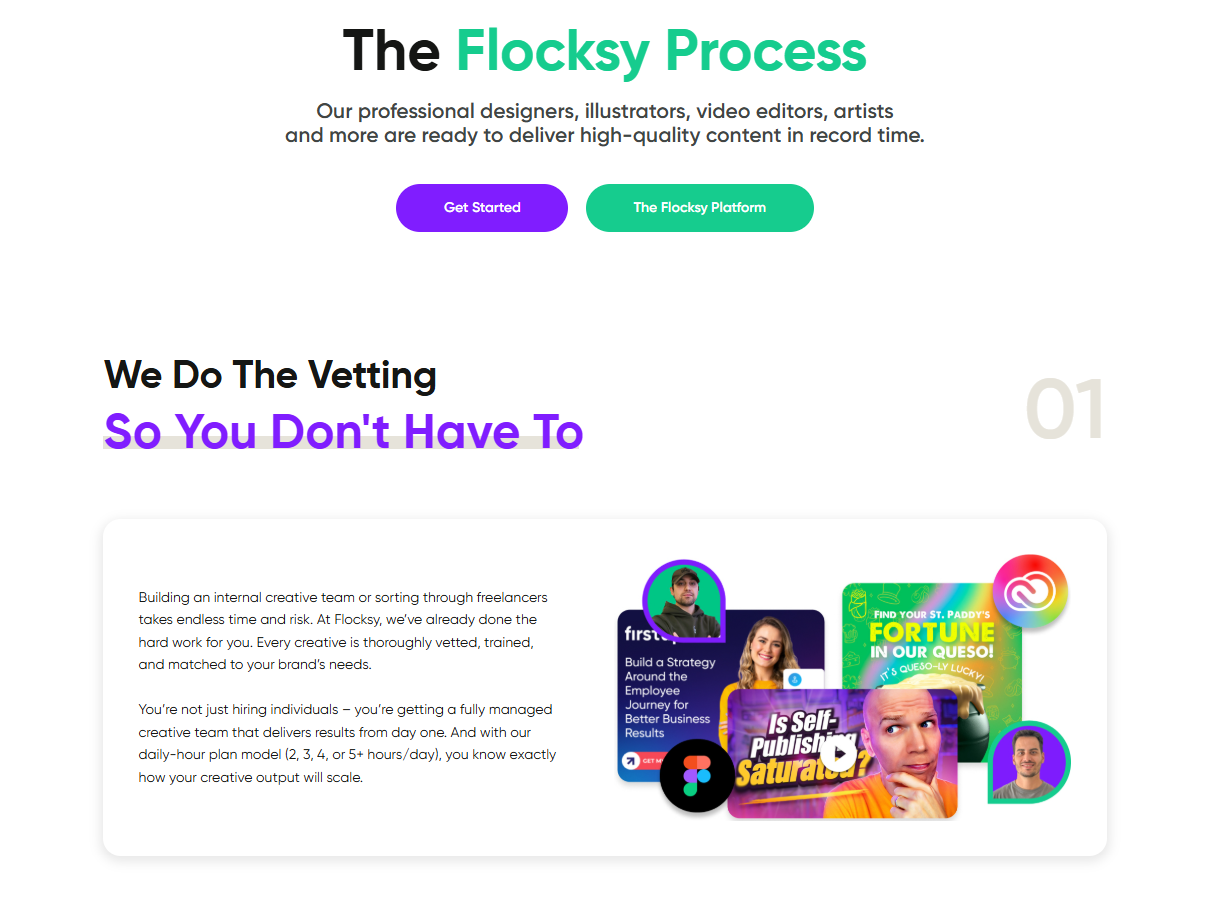 Flocksy process