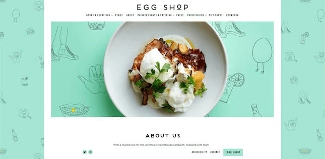 egg shop